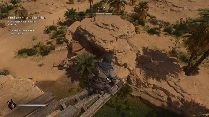 After locating a viewpoint, you have to climb it - AC Mirage: How does fast travel work? - AC Mirage: FAQ - AC Mirage Guide