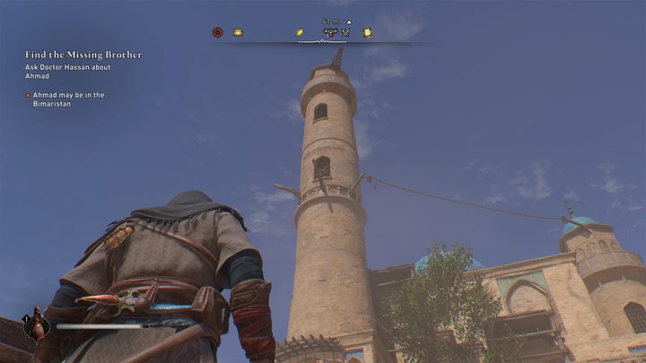 You will recognize the viewpoints by a tall structure and the eagle icon shown on the map - AC Mirage: How does fast travel work? - AC Mirage: FAQ - AC Mirage Guide