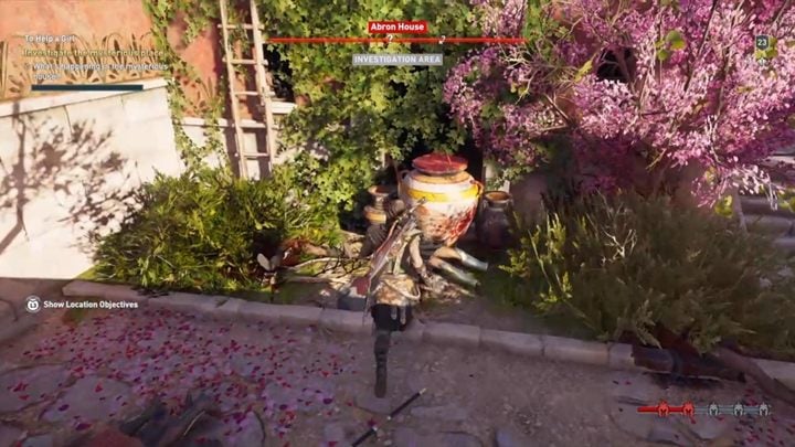 These dialog lines will allow you to solve the conflict without bloodshed - AC Odyssey: Land of the Lawless - Main Storyline - Assassins Creed Odyssey Guide