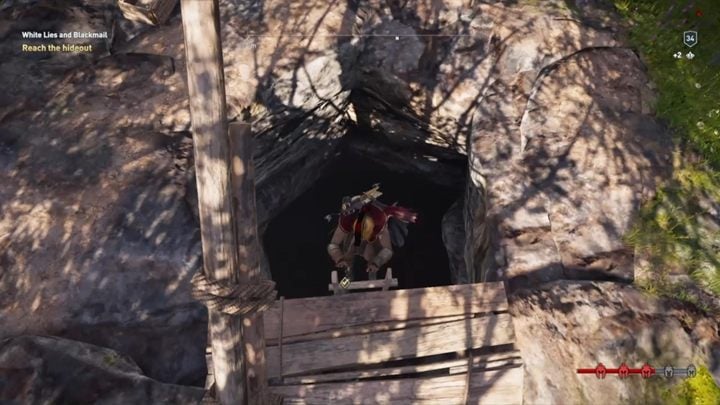 After that you have to go to the hideout - AC Odyssey: Cultists and Archont - Main Storyline - Assassins Creed Odyssey Guide