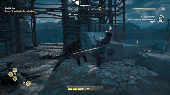 Speak with Brasidas - AC Odyssey: Battle of Amphipolis - Main Storyline - Assassins Creed Odyssey Guide