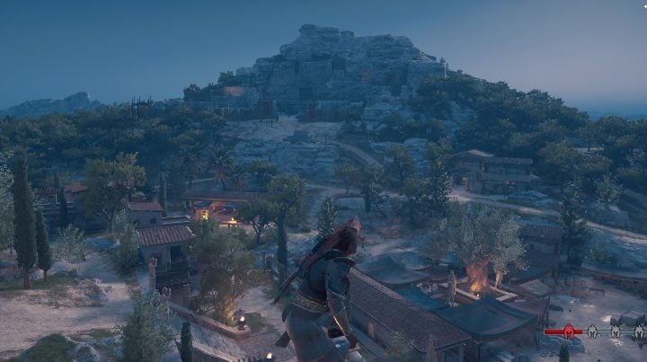 On the island of Paros there is only one tomb - AC Odyssey: Paros Map - tombs, ostracons, documents, secrets - World Atlas - Assassins Creed Odyssey Guide