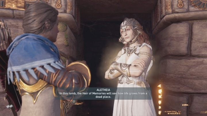 Youll find the last tomb in Boeotia - AC Odyssey Fate of Atlantis: Three Symbols Entombed - Prologue - Assassins Creed Odyssey Guide