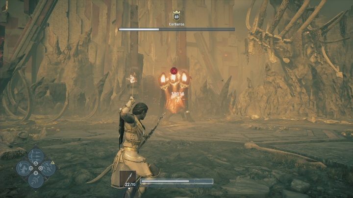 This bosss weak spot is its belly - AC Odyssey Fate of Atlantis: The Second Calling - Episode 2 - Torment of Hades - Assassins Creed Odyssey Guide