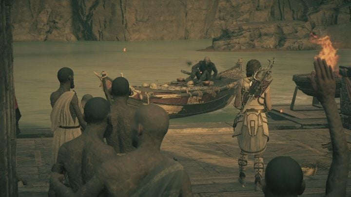 Your objective is to talk to Charon - AC Odyssey Fate of Atlantis: Welcome to the Underworld - Episode 2 - Torment of Hades - Assassins Creed Odyssey Guide