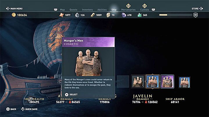 All changes done in the ship appearance slots are purely cosmetic - they dont affect Adrestias stats - AC Odyssey: Does ship cosmetics have impact on the stats? - FAQ - Assassins Creed Odyssey Guide