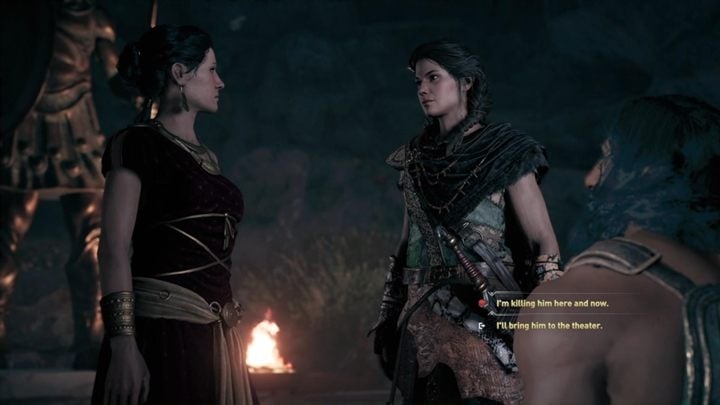 This is quite an important choice - AC Odyssey: Important choices in Chapter 5 - Important choices - Assassins Creed Odyssey Guide