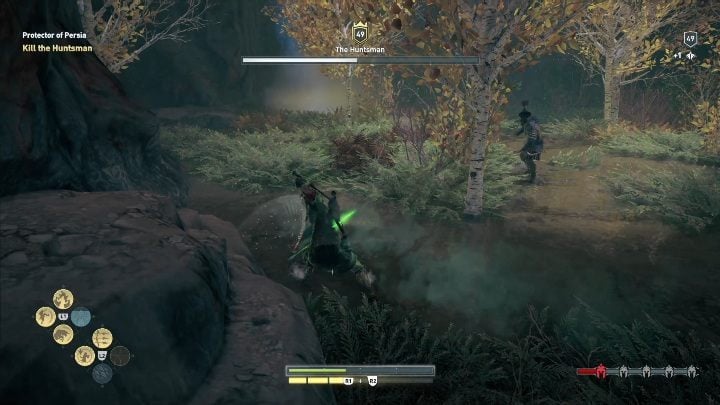 Inside the cave you will take part in the final duel with your opponent - AC Odyssey Legacy of the first blade DLC: Order of Hunters - Order of the Ancients - Assassins Creed Odyssey Guide