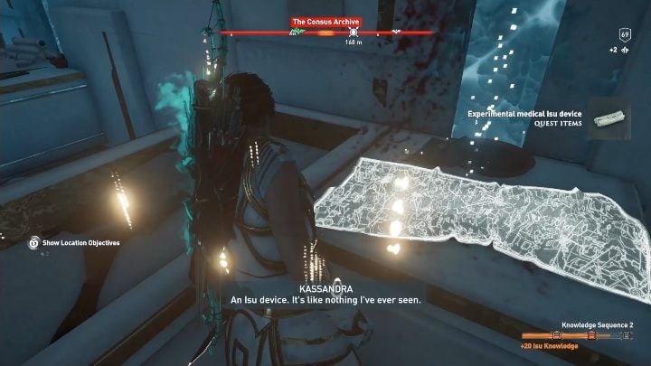 Before you leave, check the room with corpses - AC Odyssey Fate of Atlantis: The Consus Archive - Archives - Assassins Creed Odyssey Guide