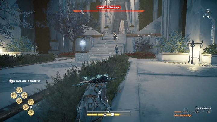 This place is guarded by enemies - AC Odyssey Fate of Atlantis: Insight of Blessings, Perception of Hermes - Perception of Hermes - Assassins Creed Odyssey Guide