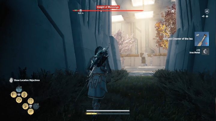 To use the tablet, you need to climb the stairs - AC Odyssey Fate of Atlantis: Insight of Blessings, Perception of Hermes - Perception of Hermes - Assassins Creed Odyssey Guide