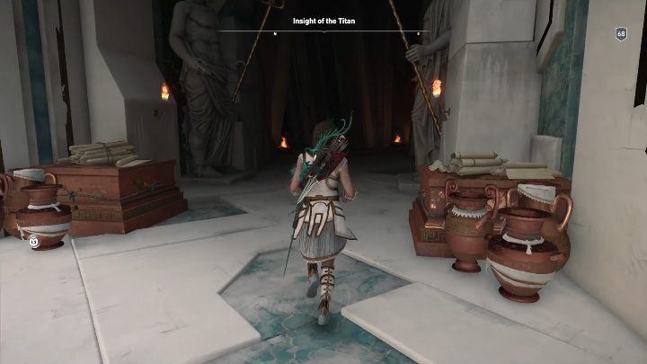 The location is quite simple - AC Odyssey Fate of Atlantis: Insight of the Titan, Perception of Hermes - Perception of Hermes - Assassins Creed Odyssey Guide