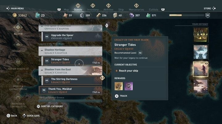 If you cant start Shadow Heritage DLC, check if you have completed all quests available in the first episode - AC Odyssey Legacy of the first blade: How to start DLC? - Additional Content - Assassins Creed Odyssey Guide