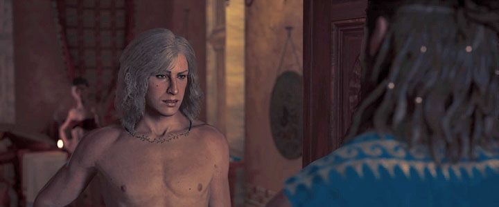 More about romancing with Alibiades - AC Odyssey: Attika - tombs, ostracons, documents, secrets - World Atlas - Assassins Creed Odyssey Guide