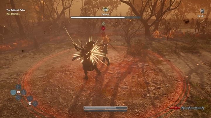 After a while, Deimos will appear and a fight awaits you - AC Odyssey: Important choices in Chapter 7 - Important choices - Assassins Creed Odyssey Guide