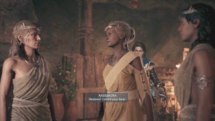 Your next job is to talk to the woman - The Image of Faith - Side Quests in Assassins Creed Odyssey - Free DLC Side Quests - Assassins Creed Odyssey Guide