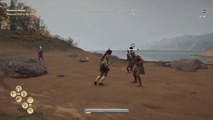 The doctor is not far away - AC Odyssey Legacy of the first blade: Hunting the Huntsman - Episode 1 - Assassins Creed Odyssey Guide