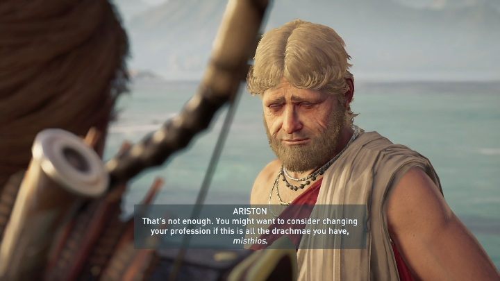 After talking to the couple go to Ariston - AC Odyssey Legacy of the first blade: Chasing the Storm - Episode 2 - Shadow Heritage - Assassins Creed Odyssey Guide