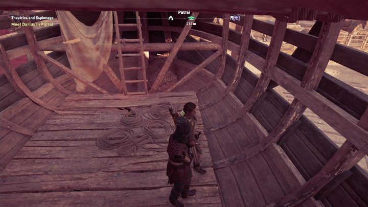 You will start this mission by talking to Darius in the area of Patrai - AC Odyssey Legacy of the first blade: Chasing the Storm - Episode 2 - Shadow Heritage - Assassins Creed Odyssey Guide