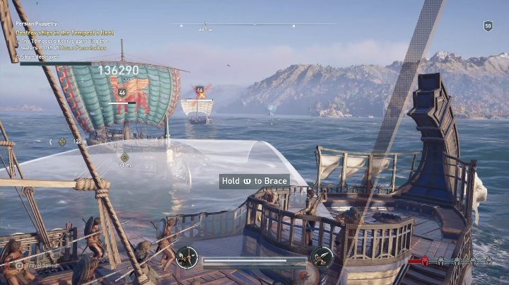 This mission consists in destroying three ships belonging to the Tempests - AC Odyssey Legacy of the first blade: Chasing the Storm - Episode 2 - Shadow Heritage - Assassins Creed Odyssey Guide