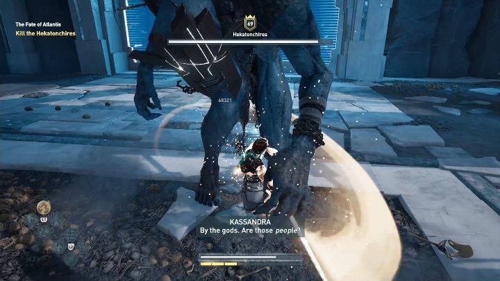 After talking to the heroes, youll stand face to face with the boss - AC Odyssey: The Fate of Atlantis - Episode 3 - Judgement of Atlantis - Assassins Creed Odyssey Guide