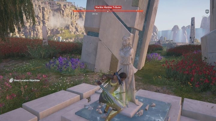Destroying a statue gives you one additional ability point and offers experience points for clearing the location and lowering Persephones sway over Fields of Elysium - AC Odyssey Fate of Atlantis: What are Marble Maiden Tributes? - Marble Maiden Tribute - Assassins Creed Odyssey Guide