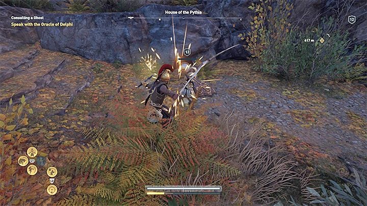 The option to lock your camera on enemies is useful during almost every encounter - AC Odyssey: Combat guide - Tips - Assassins Creed Odyssey Guide