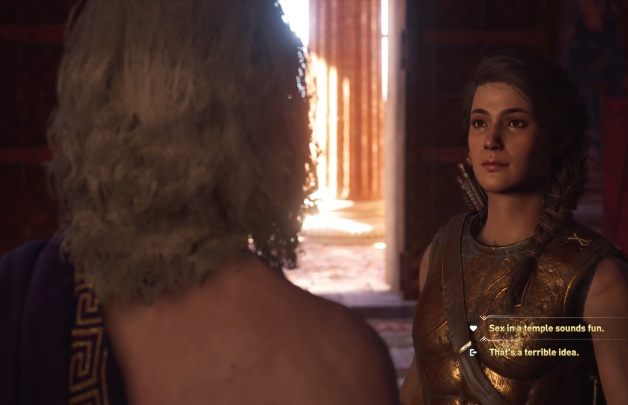 You can get into a long-lasting romance with Alkibiades - AC Odyssey: Historical Figures - Tips - Assassins Creed Odyssey Guide