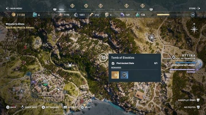 All Assassin's Creed Odyssey Tomb locations: how to get all the Ancient  Stele treasures