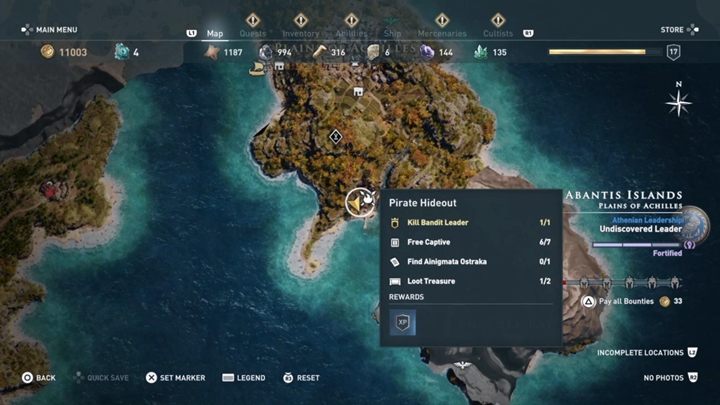 3 - AC Odyssey: Ainigmata Ostraka in Abantis Islands - Ainigmata Ostraka - Assassins Creed Odyssey Guide