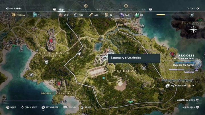 6 - AC Odyssey: Ainigmata Ostraka in Argolis - Ainigmata Ostraka - Assassins Creed Odyssey Guide
