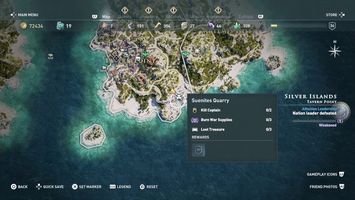 6 - AC Odyssey: Ainigmata Ostraka in Silver Islands - Ainigmata Ostraka - Assassins Creed Odyssey Guide