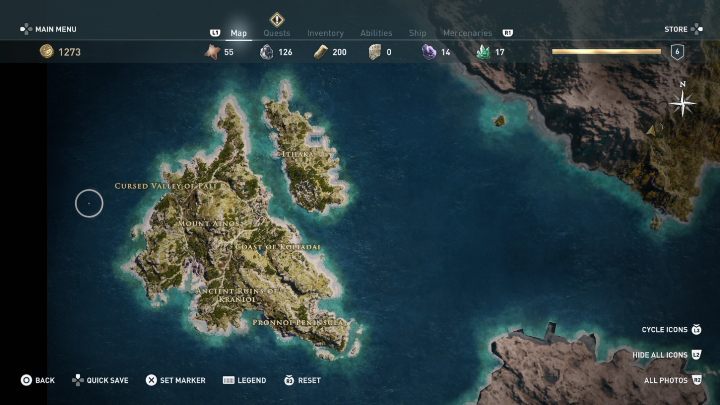 The first location can be explored right after completing the first quest - AC Odyssey: Can you freely explore the world? Is it open world? - FAQ - Assassins Creed Odyssey Guide