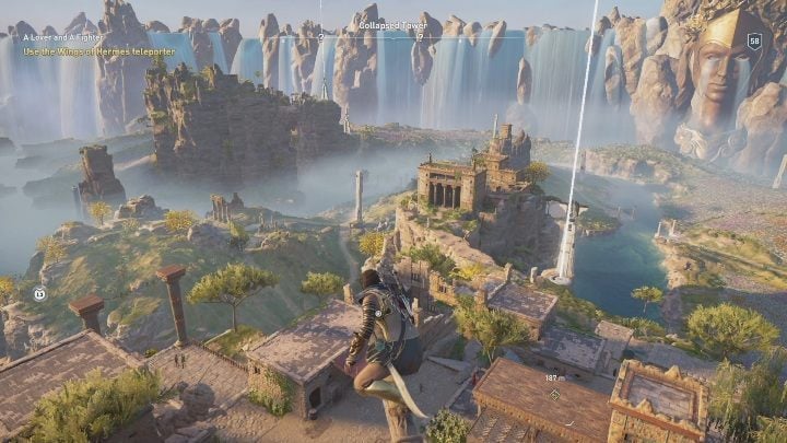 AC Odyssey Fate of Atlantis: How to move on the map? - gamepressure.com