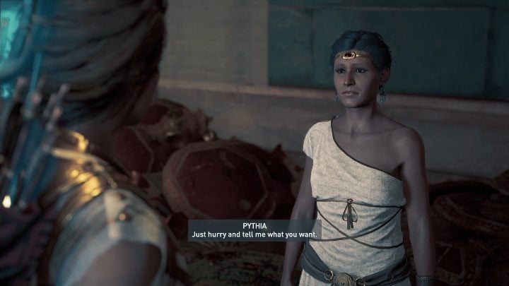 After a conversation with the priest go to Pythia - Socrates Trial - Side Quests in Assassins Creed Odyssey - Free DLC Side Quests - Assassins Creed Odyssey Guide