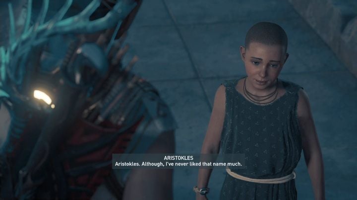However, during the conversation, a child will appear who will be more willing to provide you with information - Socrates Trial - Side Quests in Assassins Creed Odyssey - Free DLC Side Quests - Assassins Creed Odyssey Guide