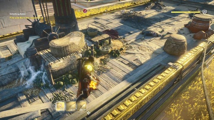 You have to enter a ship full of enemies - Missions in Aaru - AC Origins The Curse of the Pharaohs DLC | Main quests - Main quests - Assassins Creed Origins Guide