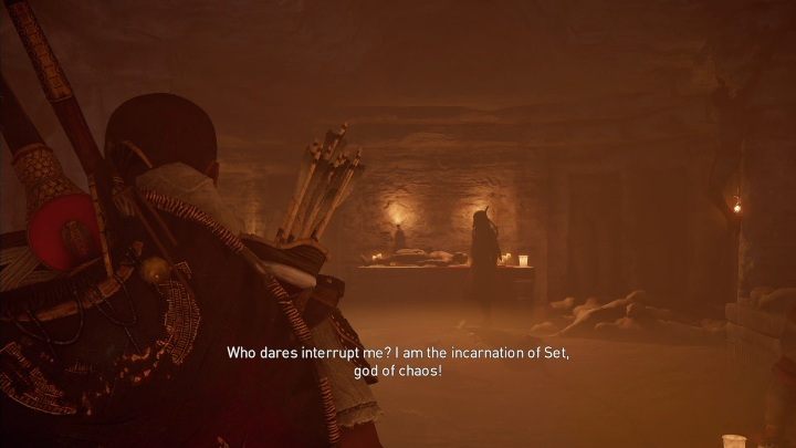 After talking to the musician, you have to find the old man and talk to him - Klysma Nome - Side Quests DLC - Assassins Creed Origins Guide