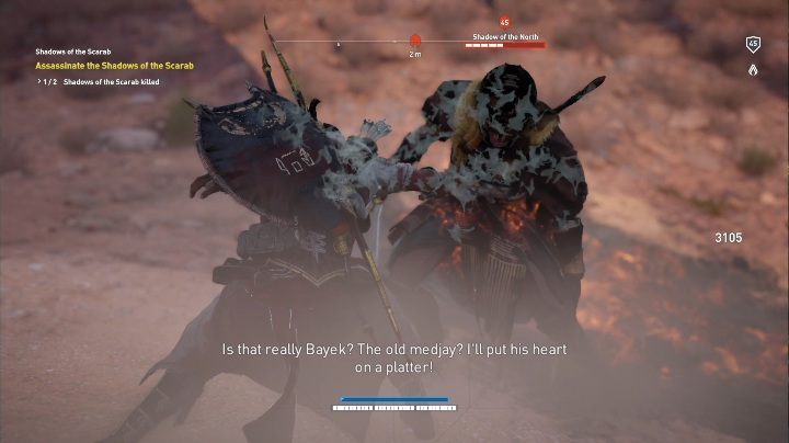 You have to talk to the girl at the beginning of the mission - Klysma Nome - Side Quests DLC - Assassins Creed Origins Guide