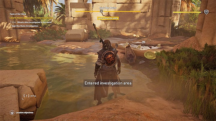 2 - Iment Nome and Lake Mareotis Side quests and quest map | Walkthrough - Side quests - Assassins Creed Origins Guide