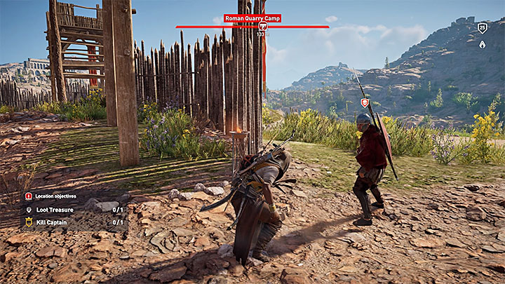 There is a good chance that you can fail an attempt at killing that enemy with a hidden blade (an example in the picture) - Why my hidden blade didnt kill an enemy? - FAQ - Assassins Creed Origins Guide
