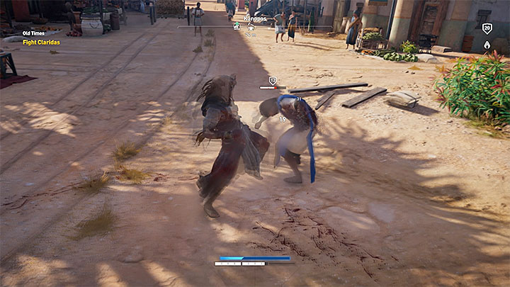 Listen to a conversation with Claridas near the Hippodrome and go to a tavern - Kanopos Nome side quests and quest map | Walkthrough - Side quests - Assassins Creed Origins Guide