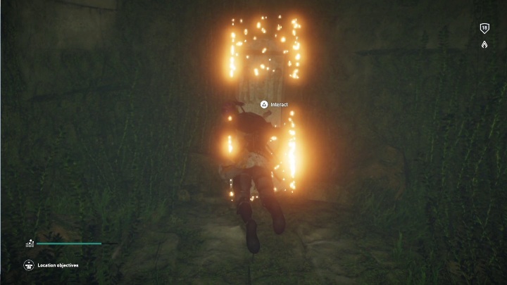 After you dive, swim along the stairs - Tombs in Haueris Nome Walkthrough - Tombs - Assassins Creed Origins Guide