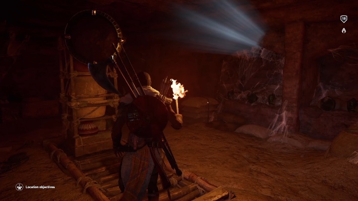 Move another mirror - Tombs in Isolated Desert Walkthrough - Tombs - Assassins Creed Origins Guide