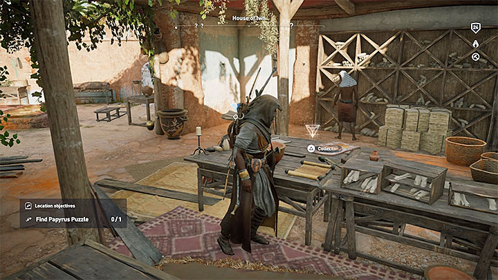 3 - Papyrus Puzzle in Faiyum Oasis - Papyruses - Assassins Creed Origins Guide
