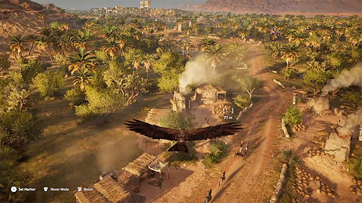 Get to the city of Kerke in the Atef-Pehu Nome province (its southern part) - Papyrus Puzzle in Faiyum Oasis - Papyruses - Assassins Creed Origins Guide