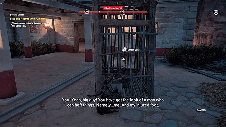 Press the interaction button when you are standing near the statue to pray and receive a quest from a priest - Alexandria side quests and quest map | Walkthrough - Side quests - Assassins Creed Origins Guide