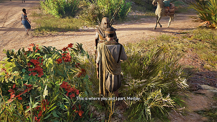 Speak with the priest once again (he walks around the docks) - Alexandria side quests and quest map | Walkthrough - Side quests - Assassins Creed Origins Guide