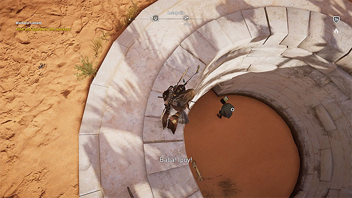 Bayek must check out workers - Sapi-Res Nome and Khensu Nome side quests and quest map | Walkthrough - Side quests - Assassins Creed Origins Guide