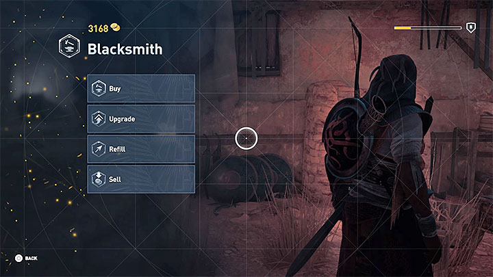 Another way of getting money is to sell useless weapons - How to earn Drachma fast and how to spend it well? - FAQ - Assassins Creed Origins Guide